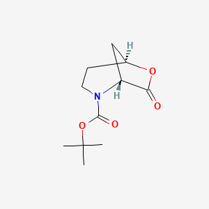 (1R,5S)-Tert-butyl 7-oxo-6-oxa-2-azabicyclo[3.2.1]octane-2-carboxylate