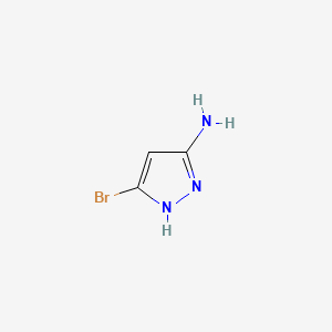 molecular formula C3H4BrN3 B1149167 3-Bromo-1H-pyrazol-5-amine CAS No. 1203705-55-8