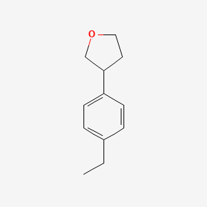 3-(4-Ethylphenyl)tetrahydrofuran