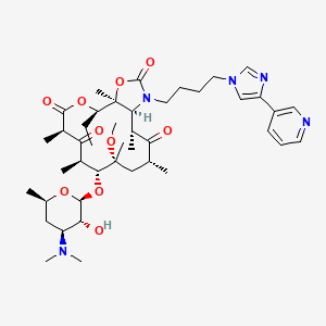 molecular formula C43H65N5O10 B1149268 Telithromycin CAS No. 173838-31-8