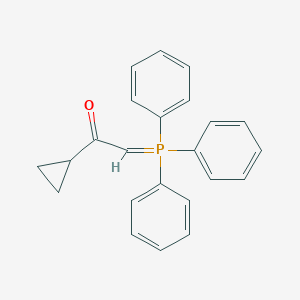 molecular formula C23H21OP B114928 1-Cyclopropyl-2-(triphenylphosphoranylidene)-ethanone CAS No. 7691-76-1