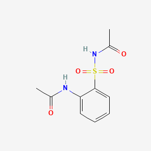 N-[2-(acetylsulfamoyl)phenyl]acetamide