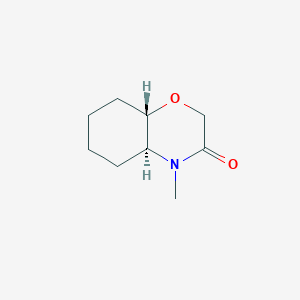 (4aS,8aS)-4-methyl-4a,5,6,7,8,8a-hexahydrobenzo[b][1,4]oxazin-3-one