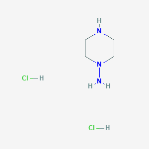 molecular formula C4H12ClN3 B1149369 Piperazin-1-amine dihydrochloride CAS No. 1198287-12-5