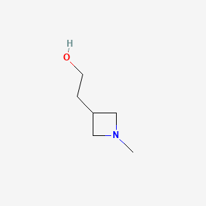 molecular formula C6H13NO B1149380 2-(1-Methylazetidin-3-yl)ethanol CAS No. 1363381-66-1