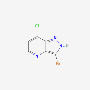 3-Bromo-7-chloro-1h-pyrazolo[4,3-b]pyridine