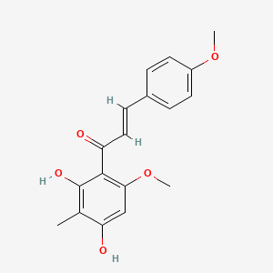 molecular formula C18H18O5 B1149392 3'-Methyl-4-O-methylhelichrysetin 