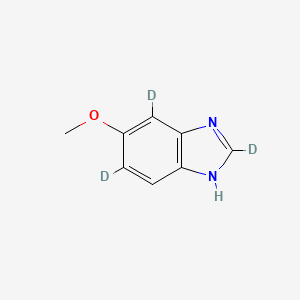 molecular formula C8H5D3N2O B1149403 5-Methoxybenzimidazole-4,6,7-d3 CAS No. 1219805-69-2