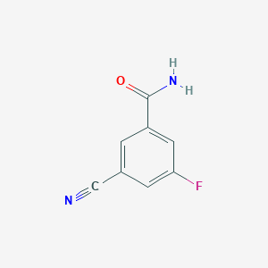 3-Cyano-5-fluorobenzamide