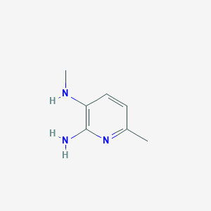 molecular formula C7H11N3 B114942 N3,6-Dimethylpyridine-2,3-diamine CAS No. 155790-03-7