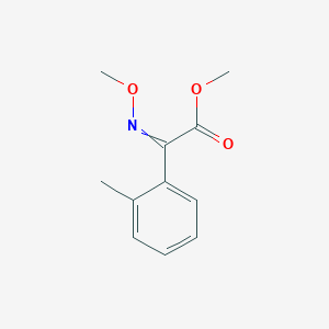 molecular formula C11H13NO3 B1149447 METHYL 2-(METHOXYIMINO)-2-(2-METHYLPHENYL)ACETATE CAS No. 115199-21-8