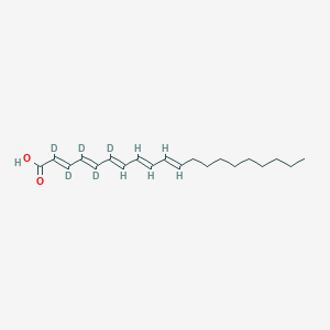 molecular formula C20H25D5O2 B1149470 cis-Eicosapenta-5,8,11,14,17-enoic acid-[d5] CAS No. 145191-14-6