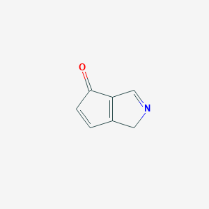 molecular formula C7H5NO B1149489 Cyclopenta[c]pyrrol-4(1H)-one CAS No. 130658-09-2
