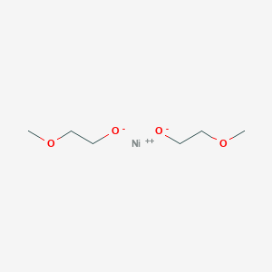 molecular formula C6H14NiO4 B1149495 Bis(2-methoxyethoxy) nickel(II) CAS No. 142600-62-2