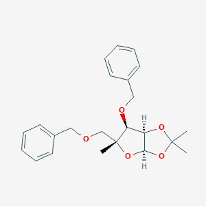 molecular formula C23H28O5 B114951 Bbicme-D-ribofuranose CAS No. 149017-69-6