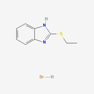 molecular formula C9H11BrN2S B1149526 Bemethyl CAS No. 109628-14-0