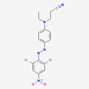 molecular formula C17H15Br2N5O2 B1149534 Disperse Orange 61 CAS No. 12270-45-0