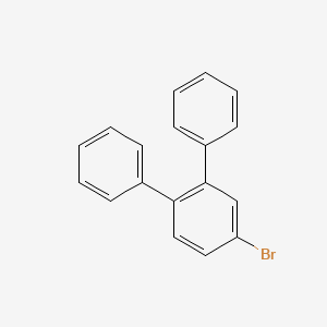 molecular formula C18 H13 Br B1149541 4'-Bromo-1,1':2',1''-terbenzene CAS No. 24253-40-5