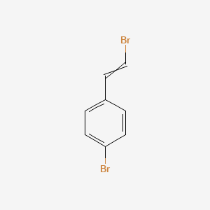 molecular formula C8H6Br2 B1149547 (Z)-1-Bromo-4-(2-bromovinyl)benzene CAS No. 115665-68-4