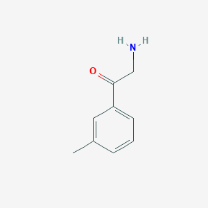 molecular formula C9H11NO B1149548 2-Amino-1-(3-methylphenyl)ethan-1-one CAS No. 101093-03-2