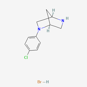 (1S,4S)-2-(4-Chlorophenyl)-2,5-diazabicyclo[2.2.1]heptane hydrobromide