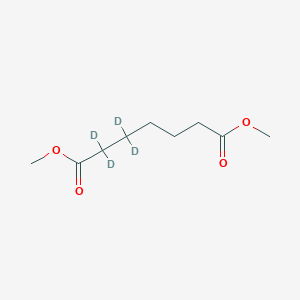 molecular formula C9H12D4O4 B1149567 Dimethyl heptanedioate-2,2,6,6-d4 CAS No. 120811-82-7