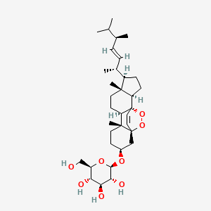 molecular formula C34H54O8 B1149695 Ergosterol peroxide glucoside 