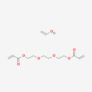 molecular formula C14H22O7 B114972 Polyvinyl alcohol-triethylene glycol diacrylate copolymer CAS No. 143114-02-7