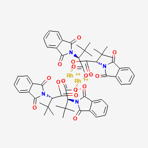 Dirhodium Tetrakis[N-phthaloyl-(S)-tert-leucinate] Bis(ethyl Acetate) Adduct