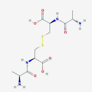 molecular formula C9H17N3O5S2 B1149740 L-Alanyl-L-Cystine CAS No. 115888-13-6