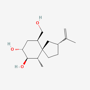 molecular formula C15H26O3 B1149753 15-Dihydroepioxylubimin 