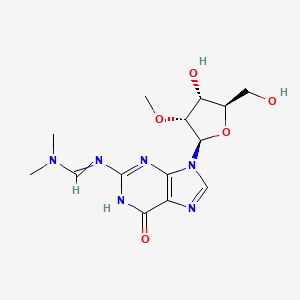 molecular formula C14H20N6O5 B1149785 N2-Dimethylformamidine-2'-O-methyl-guanosine CAS No. 183737-04-4