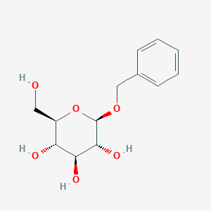 B1149786 Benzyl beta-d-glucopyranoside CAS No. 124492-59-7