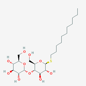 molecular formula C23H44O10S B1149803 Undecyl b-D-thiomaltopyranoside CAS No. 148565-57-5