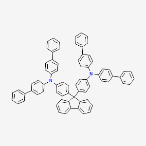 molecular formula C73H52N2 B1149813 N,N'-((9H-Fluorene-9,9-diyl)bis(4,1-phenylene))bis(N-([1,1'-biphenyl]-4-yl)-[1,1'-biphenyl]-4-amine) CAS No. 174141-92-5