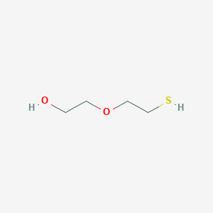 molecular formula C4H10O2S B1149817 1-(2-Sulfanylethoxy)ethan-1-ol CAS No. 17643-17-3