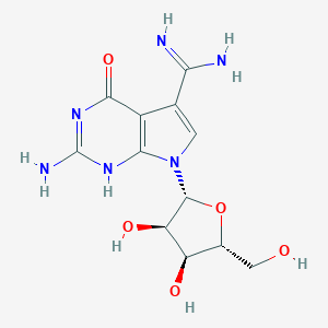 molecular formula C12H16N6O5 B114985 Archaeosine CAS No. 148608-52-0