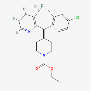 molecular formula C22H23ClN2O2 B1149850 Loratadine-d5 