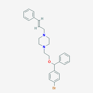 molecular formula C28H31BrN2O B114987 4-Bromo-gbr CAS No. 148832-05-7