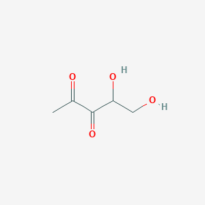 molecular formula C5H8O4 B114992 4,5-Dihydroxypentane-2,3-dione CAS No. 142937-55-1