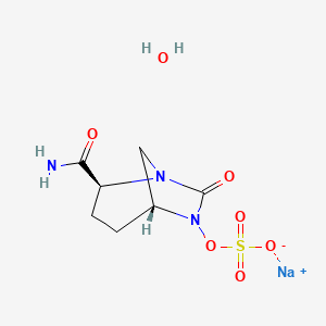 molecular formula C7H12N3NaO7S B1149929 Avibactam sodium hydrate 
