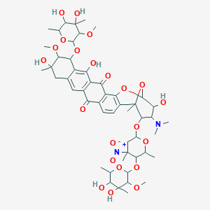 molecular formula C51H70N2O22 B114998 Respinomycin D CAS No. 151233-07-7