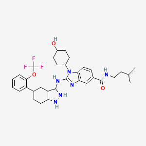 molecular formula C33H35F3N6O3 B1149994 IRAK inhibitor 4 