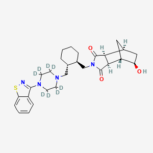 molecular formula C28H36N4O3S B1150023 Lurasidone Metabolite 14283 D8 