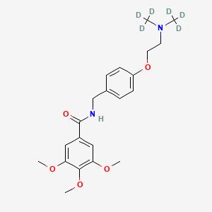 molecular formula C21H28N2O5 B1150036 Trimethobenzamide D6 