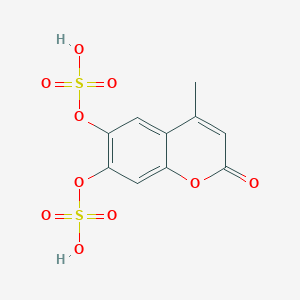 molecular formula C10H8O10S2 B115012 Sulmarin CAS No. 29334-07-4