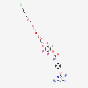 molecular formula C35H43ClF4N6O8 B1150231 HaXS8 