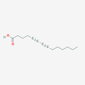 molecular formula C14H20O2 B115026 Tetradeca-5,7-diynoic acid CAS No. 140654-92-8