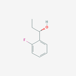 molecular formula C9H11FO B115030 (S)-1-(2-fluorophenyl)propan-1-ol CAS No. 145438-89-7