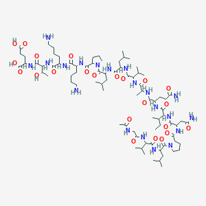 molecular formula C81H140N20O23 B1150349 Histone-H2A-(107-122)-Ac-OH 